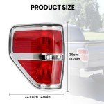 Ford F150 Tail Light Assembly Left Side Replacement