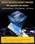 Forenner 33000LM H13/9008 LED Fog Light Bulbs