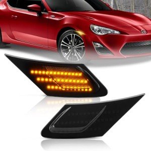 Smoked LED Side Marker Lights for Subaru BRZ