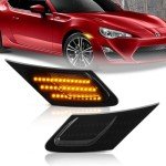 Smoked LED Side Marker Lights for Subaru BRZ