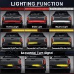 60" LED Tailgate Light Bar for Trucks