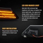 Smoked LED Side Marker Lights for Subaru BRZ