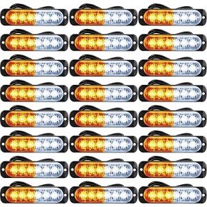 Amber LED Strobe Lights for Trucks and Cars