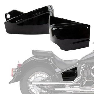 Black Battery Side Covers for V-Star 650 Models