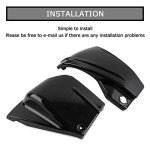 Black Battery Side Covers for V-Star 650 Models