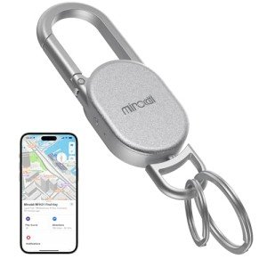 Miroddi Heavy-Duty Keychain Tracker for iOS