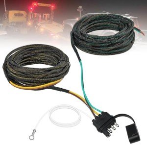 HayEastdor 22FT 4-Pin Trailer Light Wiring Kit