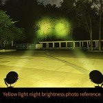 Bright Yellow LED Fog Lights for Off-Road Use