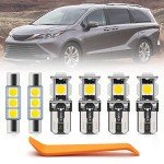 Toyota Sienna LED Interior Light Kit, 16pcs