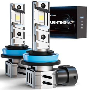 Super Bright H11 Fog Light Bulbs - 6000K