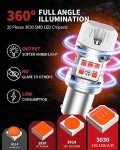 LASFIT T3 Amber LED Turn Signal Bulbs (2pcs)
