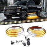 2-In-1 Truck LED Running Board Strobe Light