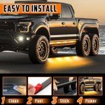 2-In-1 Truck LED Running Board Strobe Light