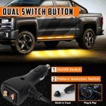 2-In-1 Truck LED Running Board Strobe Light
