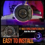 AddSafety 4PCS 17" Bright Strobe LED Wheel Lights