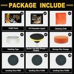Headlight Restoration Kit for Clear Lenses