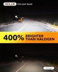 OXILAM H11 6500K Fog Light Bulbs - Pack of 2