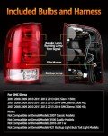 GMC Sierra 2007-2014 Rear Brake Tail Light Assembly