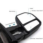 Ford Super Duty Left Towing Mirror with Signal