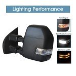 Ford Super Duty Left Towing Mirror with Signal