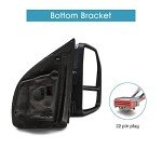 Ford Super Duty Left Towing Mirror with Signal