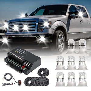 Hideaway Strobe Lights Kit for Trucks and Vehicles