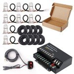 Hideaway Strobe Lights Kit for Trucks and Vehicles