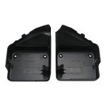 Honda Shadow VT750 Battery Fairing Covers - Matte Black
