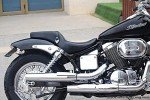 Honda Shadow VT750 Battery Fairing Covers - Matte Black