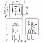 EP27 Electronic Flasher Relay for LED Turn Signals