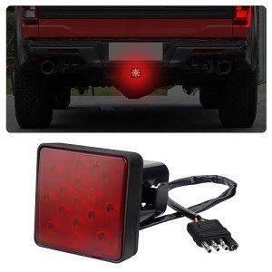15 LED Trailer Hitch Brake Light for Trucks
