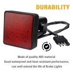 15 LED Trailer Hitch Brake Light for Trucks