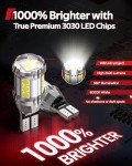 Super Bright LED Backup Light Bulbs 6000K