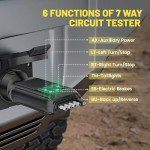 Oyviny 3-in-1 Trailer Plug Light Tester