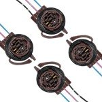 4PCS Pre-Wired Harness Sockets for LED Bulbs
