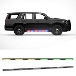 Ceptor® TIR 60" Amber/Green LED Light Sticks