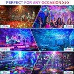 Sound Activated Disco Ball Party Light with Remote