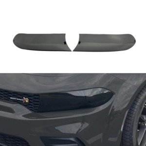 Smoked Headlight Covers for 2016-2023 Dodge Charger