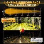 Auxbeam 4" Amber LED Fog Lights for Off-Road