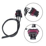Waltyotur Truck Headlight Turn Signal Wiring Harness Set