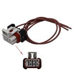 Waltyotur Truck Headlight Turn Signal Wiring Harness Set