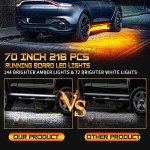 70" LED Running Board Lights for Trucks & SUVs