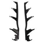 Flexible Rubber Headlight Cover Gasket Pair for E46