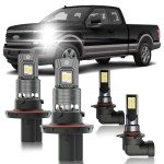 Bright White FOG Light Bulbs for Ford F150