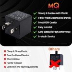2-Pack Adjustable LED Flasher Relay for Cars
