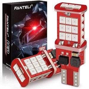 FANTELI 921 LED Red Bulbs for Brake Lights
