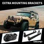 OEDRO 52-Inch LED Light Bar & Spot Lights