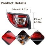 KAMDKI Tail Lights for 2013-2017 Chevy Traverse