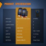Nilight 2-Pack LED Light Bar Rocker Switches
