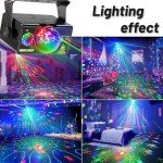 Sound Activated RGB DJ Disco Party Lights